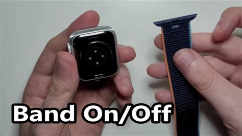 how to change apple watch band series 6