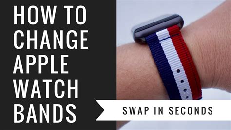 how to change apple watch bands youtube