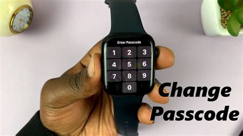 how to change apple watch passcode remotely