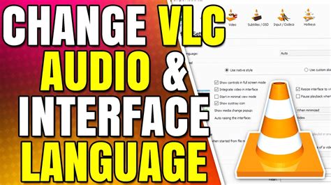 how to change audio language in vlc player in pc
