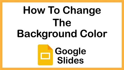 how to change background in google slides on ipad