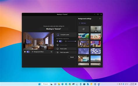How To Change Background In Teams Linux