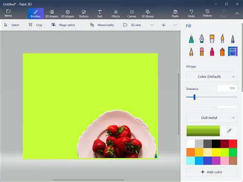 How To Change Background Of A Image In Paint