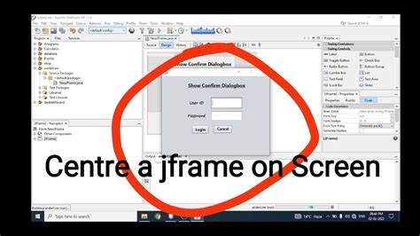 How To Change Background Of Jframe In Netbeans