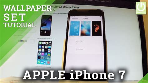 how to change background on iphone 7 plus
