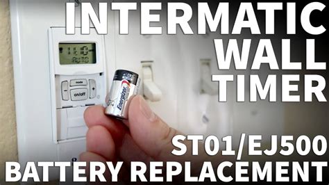 How To Change Battery In Intermatic Timer Switch