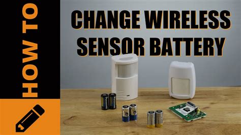 How To Change Battery In Wireless Alarm Sensor
