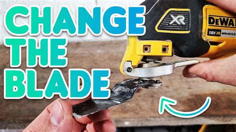 How To Change Blade In Dewalt Cutter