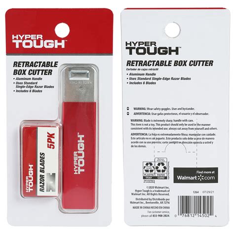 How To Change Blade In Hyper Tough Box Cutter