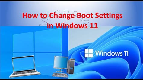 how to change boot configuration in windows 11
