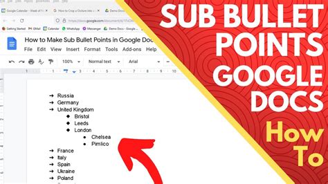 how to change bullet points in google docs ipad