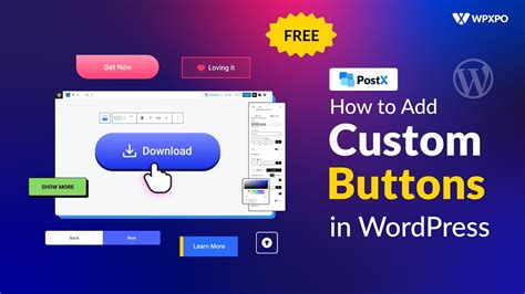 how to change button style in wordpress