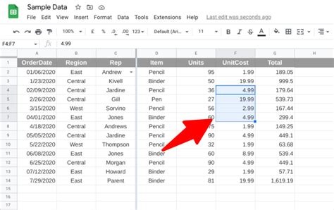 how to change cell format in google sheets app