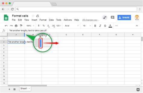 how to change cell format to text in google sheets