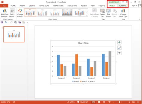 how to change chart data in ppt