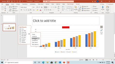 how to change chart data range in powerpoint