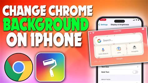 how to change chrome background in mobile