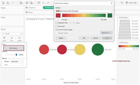 How To Change Circle Size In Tableau