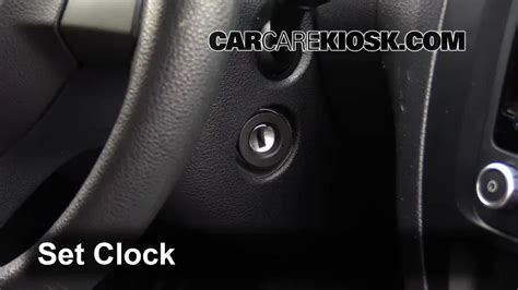 How To Change Clock In Jetta 2014