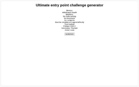 how to change code name in entry point