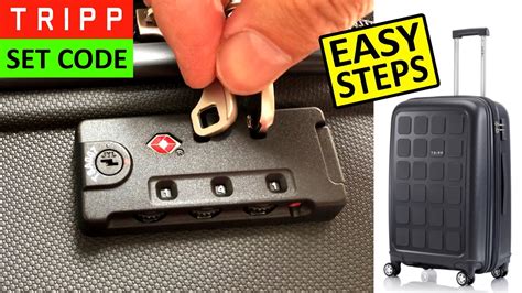 how to change code on tripp suitcase