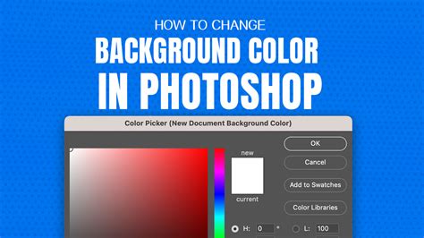 How To Change Color From Blue To Red In Photoshop