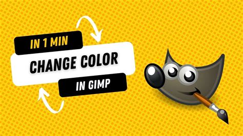 how to change color in gimp image