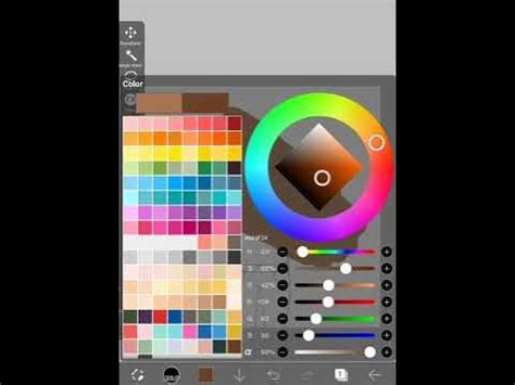 how to change color in ibispaint x