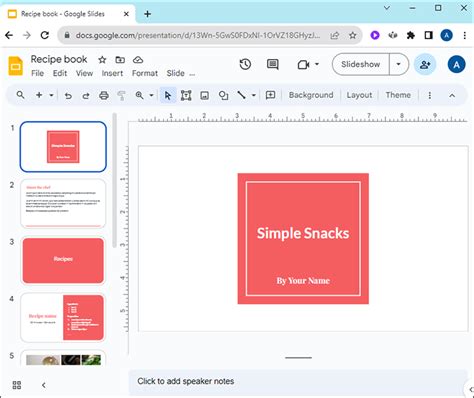 how to change color of google slides template