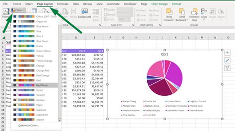 Change Chart Colors in Excel & Google Sheets Automate Excel