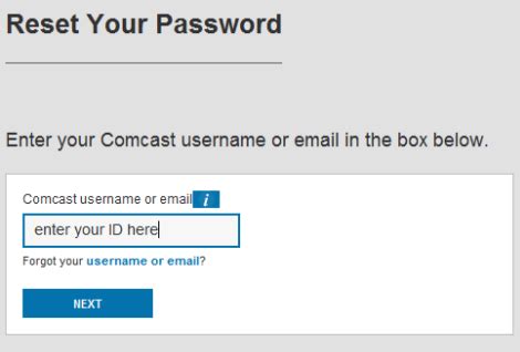 how to change comcast email password on computer