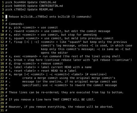 how to change commit message in git bash