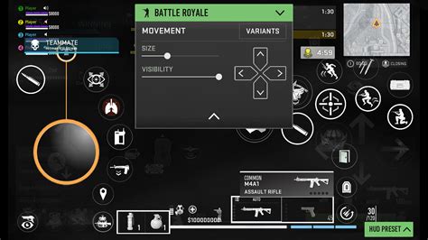 how to change controller buttons on cod warzone mobile