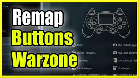how to change controller layout on cod warzone mobile