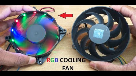 how to change cpu cooler fan color