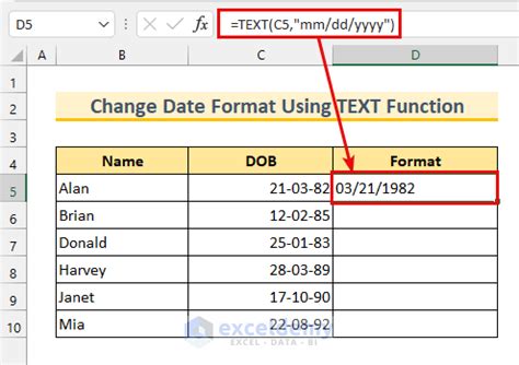 how to change date format in excel macbook