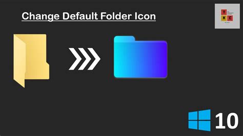 how to change default folder icon
