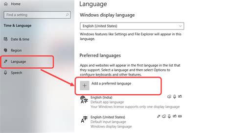 how to change default input language in microsoft word