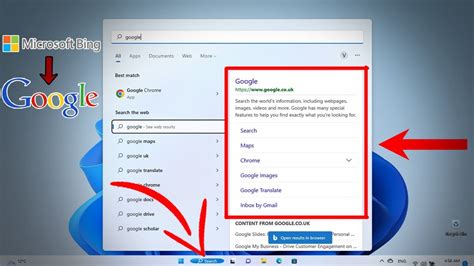 how to change default search engine from bing to google in windows 11
