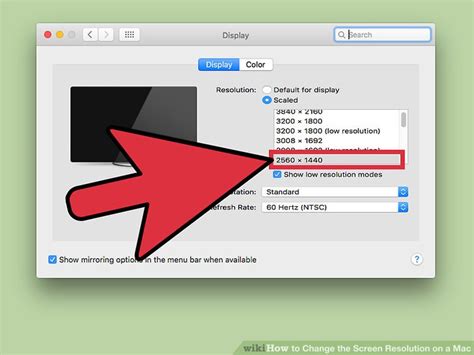 How To Change Desktop Resolution Mac