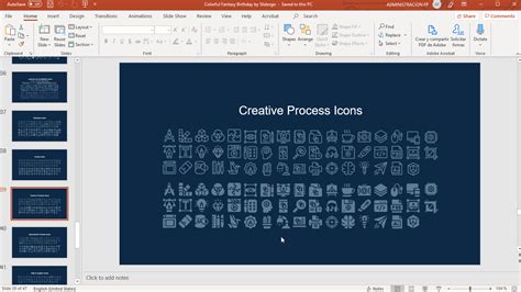 how to change different icons on powerpoint