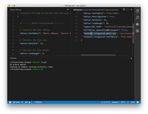 how to change directory in visual studio code terminal