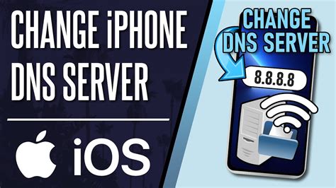 how to change dns server on ipad