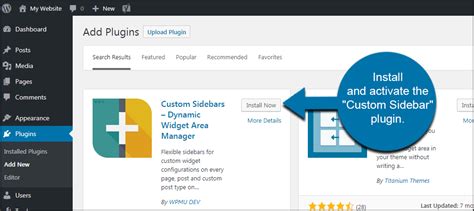 How To Change Dynamic Sidebar In Wordpress