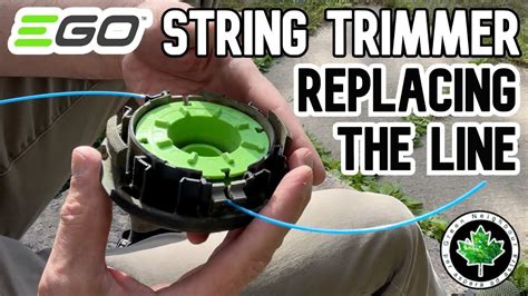 How To Change Ego String Trimmer Line