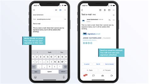 how to change email signature in gmail mobile