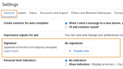 how to change email signature on gmail account