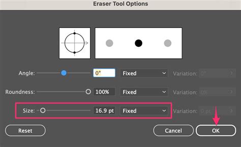 How To Change Eraser Size In Illustrator 2020