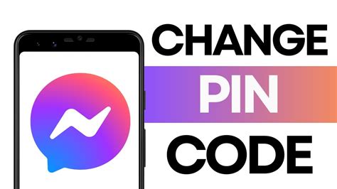 how to change facebook pin code