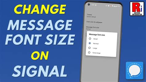 how to change font size in messenger on iphone